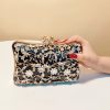 Hollow Out Style Elegant PU Leather Mini Clutch Bags - Image 4
