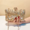 Hollow Out Style Elegant PU Leather Mini Clutch Bags - Image 7