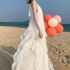 Layered Fashion High Slit Sleeveless Maxi Dress - Image 5