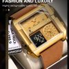 Luxury Luxury Digital Multifunction Quartz Reloj Men's Watches - Image 9