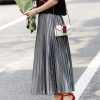 Pleated Fashion High Waist Harajuku Large Swing Long Skirts - Image 7