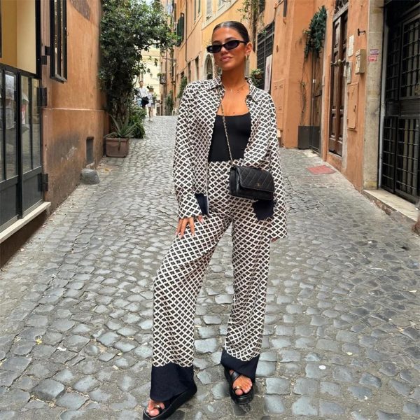Casual Wide Leg Loose And Versatile Pants