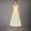 Sequined Lace Fashion Mesh Strapless Slim Fit High Waist Dress - Image 2