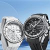 Casual Rubber Strap Fashion Multifunction Quartz Couple Wristwatch - Image 2