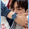 Casual Rubber Strap Fashion Multifunction Quartz Couple Wristwatch - Image 5