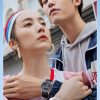 Casual Rubber Strap Fashion Multifunction Quartz Couple Wristwatch - Image 8