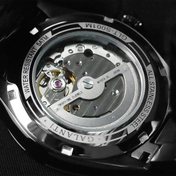 Casual Sapphire Glass Stainless Steel Dial Automatic Mechanical Man Watches - Image 8