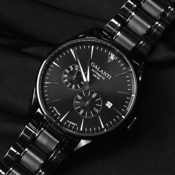 Casual Sapphire Glass Stainless Steel Dial Automatic Mechanical Man Watches - Image 9