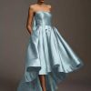 Casual Satin Fabric A-Line Floor-Length Dress - Image 4