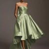 Casual Satin Fabric A-Line Floor-Length Dress - Image 8
