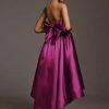 Casual Satin Fabric A-Line Floor-Length Dress - Image 9