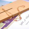 Double-layer Charm  CZ Crystal Flower Chain  Bohemia Stainless Steel Bracelets - Image 2