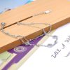Double-layer Charm  CZ Crystal Flower Chain  Bohemia Stainless Steel Bracelets - Image 3