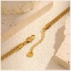Durable Gold Mesh Chain Bracelet Non Tarnish Design - Image 6