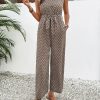 Elegant And Stylish Commuting High-waisted sleeveless Jumpsuits - Image 2