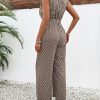 Elegant And Stylish Commuting High-waisted sleeveless Jumpsuits - Image 5