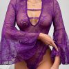 Elegant Lace Trim Sexy Jumpsuit Look - Image 3
