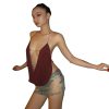 Elegant Metal Decorative Chain Halter Collar Backless And Sleeveless Camisole Tops - Image 4