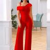 Elegant One Shoulder High Quality Two Piece Rompers Sets - Image 7