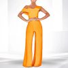 Elegant One Shoulder High Quality Two Piece Rompers Sets - Image 4