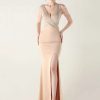 Elegant Rhinestone Backless Wedding Prom Dresses - Image 22