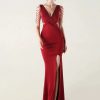 Elegant Rhinestone Backless Wedding Prom Dresses - Image 7