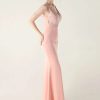 Elegant Rhinestone Backless Wedding Prom Dresses - Image 19