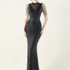 Elegant Rhinestone Sequin Long Dresses - Image 15