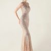 Elegant Rhinestone Sequin Long Dresses - Image 18