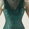 Elegant Rhinestone Sequin Long Dresses - Image 24