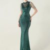 Elegant Rhinestone Sequin Long Dresses - Image 25