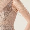 Elegant Rhinestone Sequin Long Dresses - Image 27