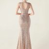 Elegant Rhinestone Sequin Long Dresses - Image 28