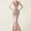 Elegant Rhinestone Sequin Long Dresses - Image 7
