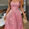 Elegant Sequin Backless Prom Party Dresses - Image 24