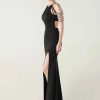 Luxury Rhinestone Long Maxi Dress