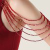 Luxury Rhinestone Long Maxi Dress - Image 16