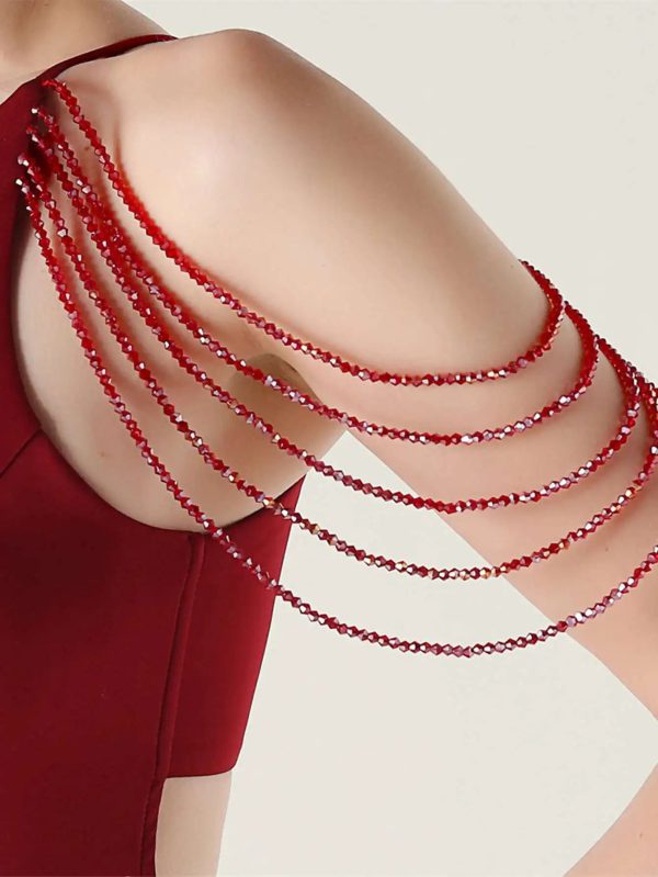 Luxury Rhinestone Long Maxi Dress - Image 16