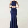 Luxury Rhinestone Long Maxi Dress - Image 9