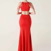 Luxury Rhinestone Long Maxi Dress - Image 25