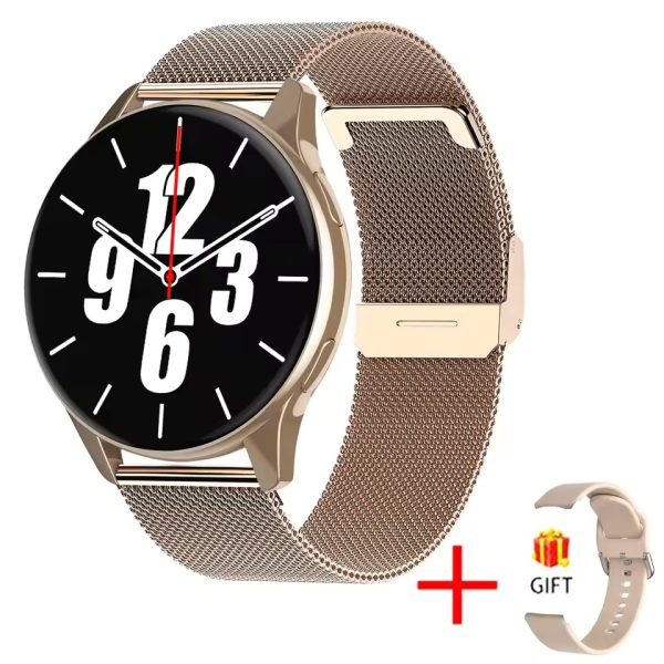 Mesh Belt Unisex Wireless Charging Fitness Smartwatch