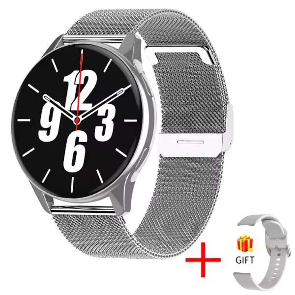 Mesh Belt Unisex Wireless Charging Fitness Smartwatch - Image 2