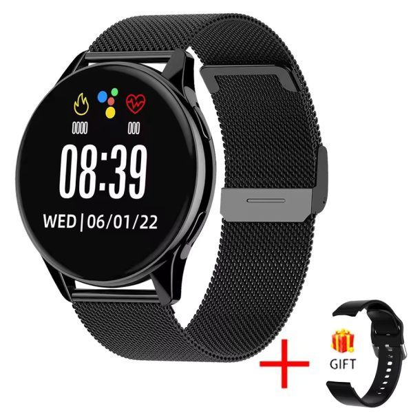 Mesh Belt Unisex Wireless Charging Fitness Smartwatch - Image 3