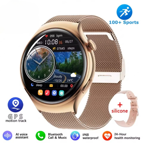 Smartwatch with Call Function GPS NFC and Fitness Net Belt Tracker - Image 2
