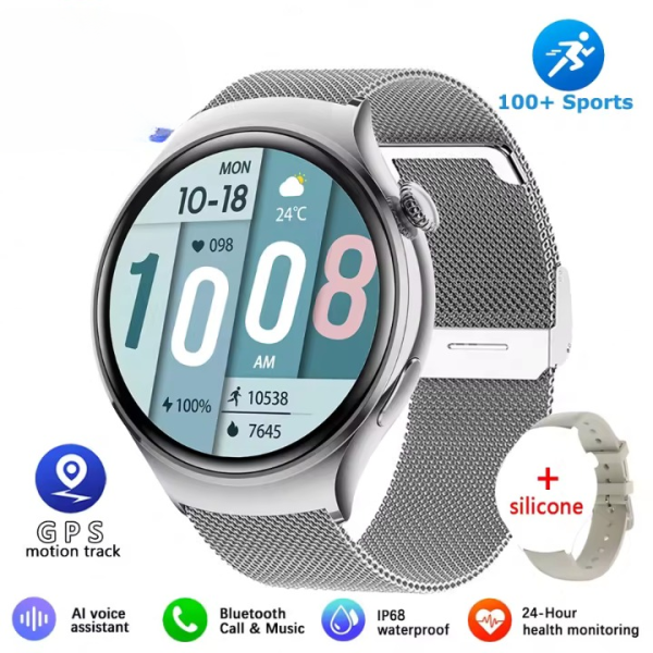 Smartwatch with Call Function GPS NFC and Fitness Net Belt Tracker