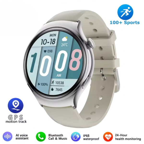 Sports Track Heart Rate Oximetry Monitoring Health  Woman Smartwatch - Image 2