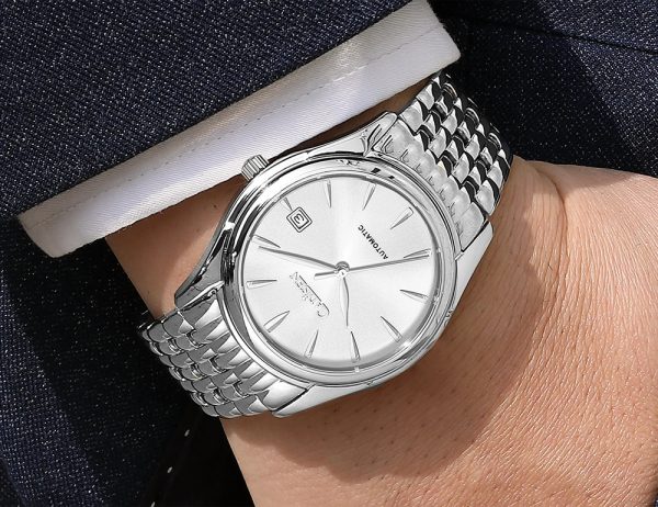Stainless Steel AR Sapphire Elegant Automatic Machinery Watches - Image 11