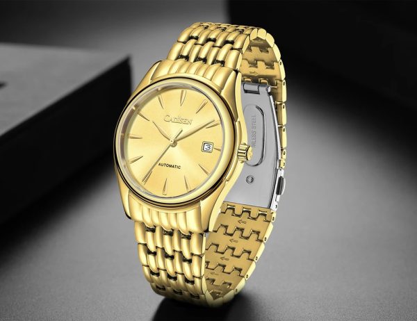 Stainless Steel AR Sapphire Elegant Automatic Machinery Watches - Image 14