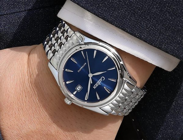 Stainless Steel AR Sapphire Elegant Automatic Machinery Watches - Image 3