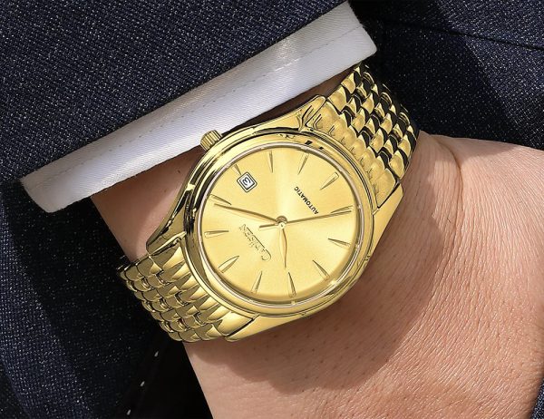 Stainless Steel AR Sapphire Elegant Automatic Machinery Watches - Image 7